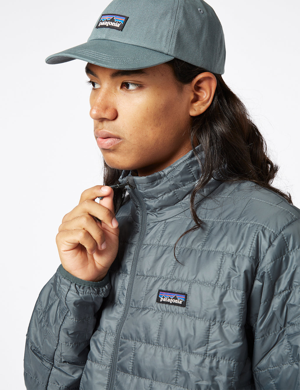 Patagonia Nano Puff Down Quilted Jacket - Nouveau Green w/Nouveau