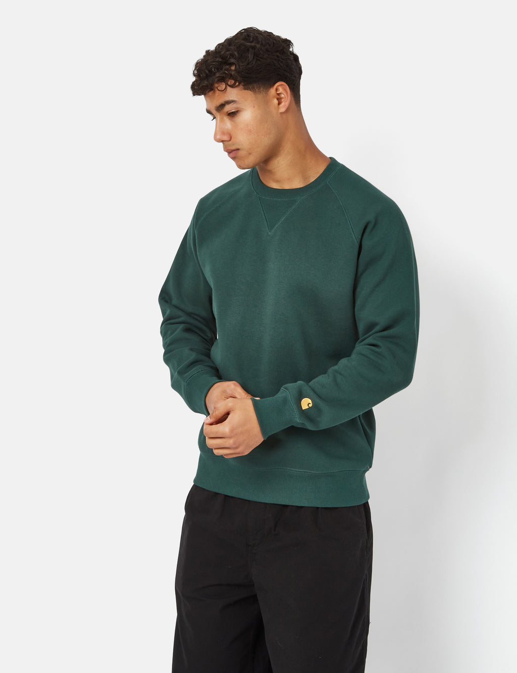 Carhartt WIP Chase Sweatshirt Discovery Green