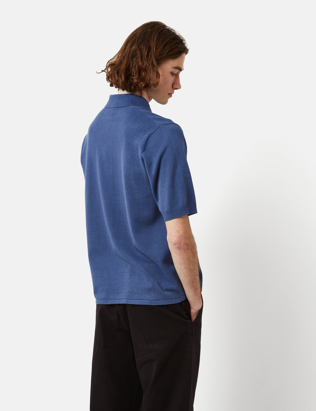 Norse Projects Rollo Short Sleeve Shirt (Cotton/Linen) - Calcite