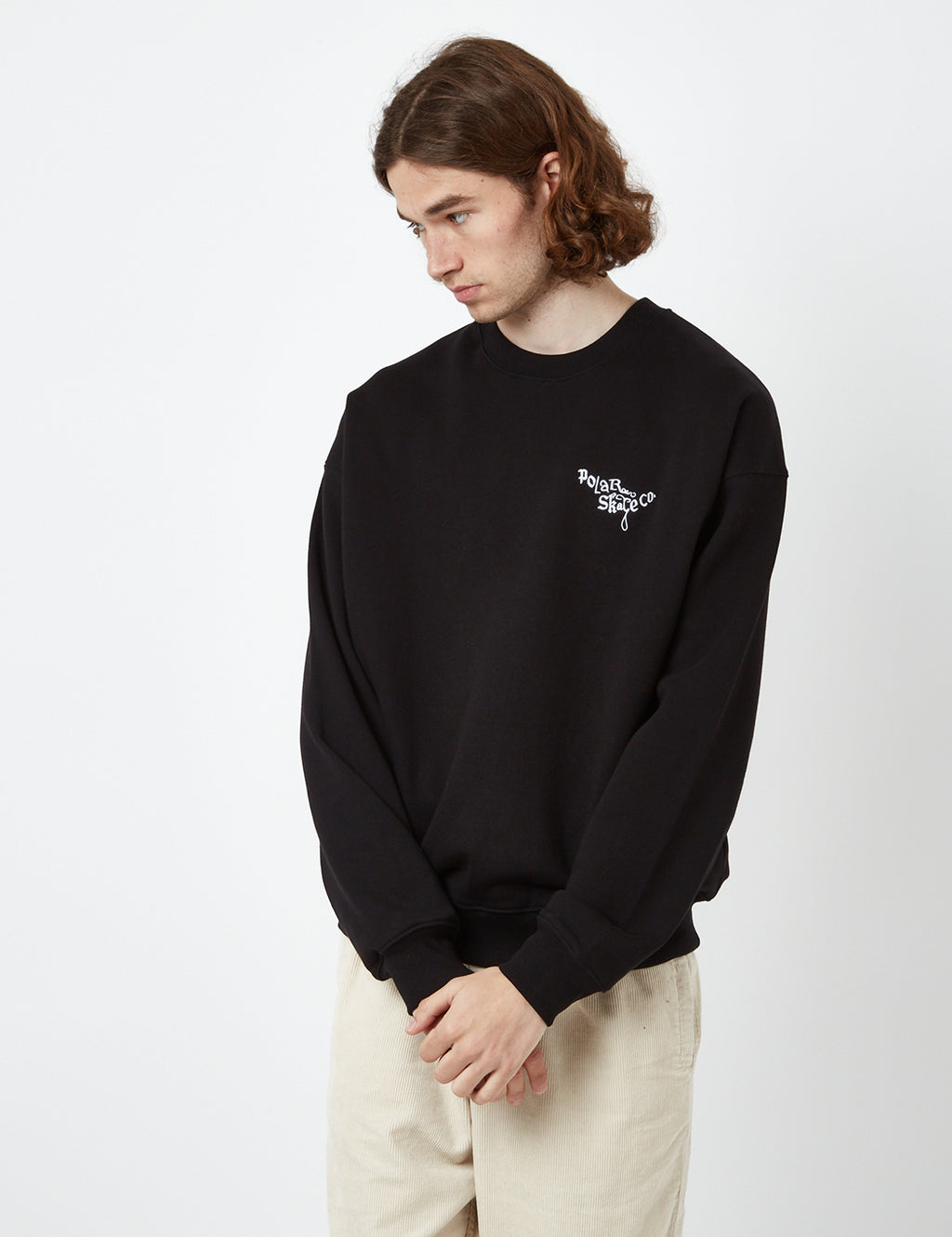 Polar Skate Co. Ornament Logo Sweatshirt - Black