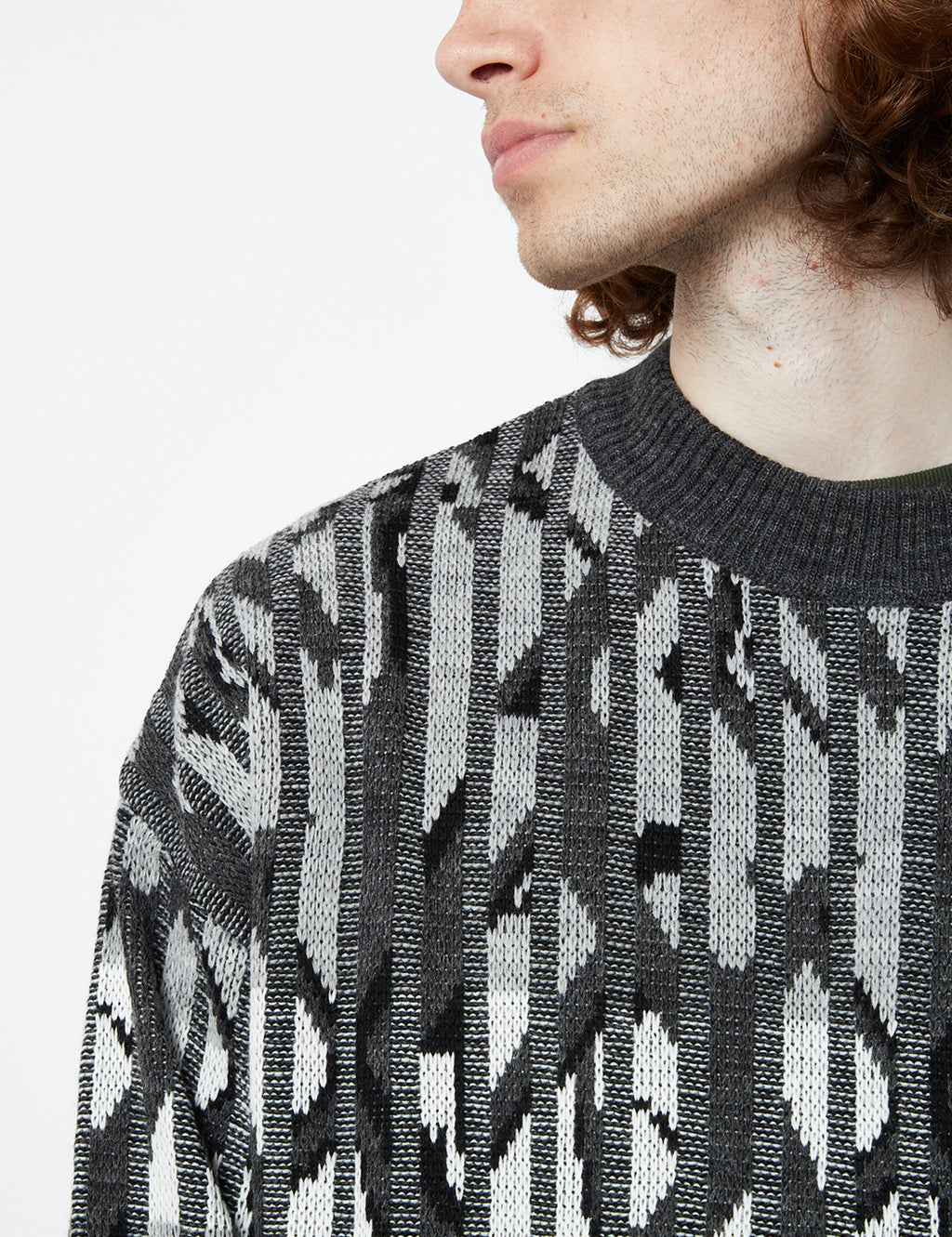 Polar Skate Co. Paul Knit Sweatshirt - Grey I Urban Excess ...