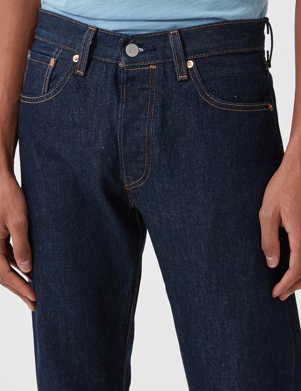 Levis Made & Crafted 501 Original Fit Jeans - Rinse | URBAN