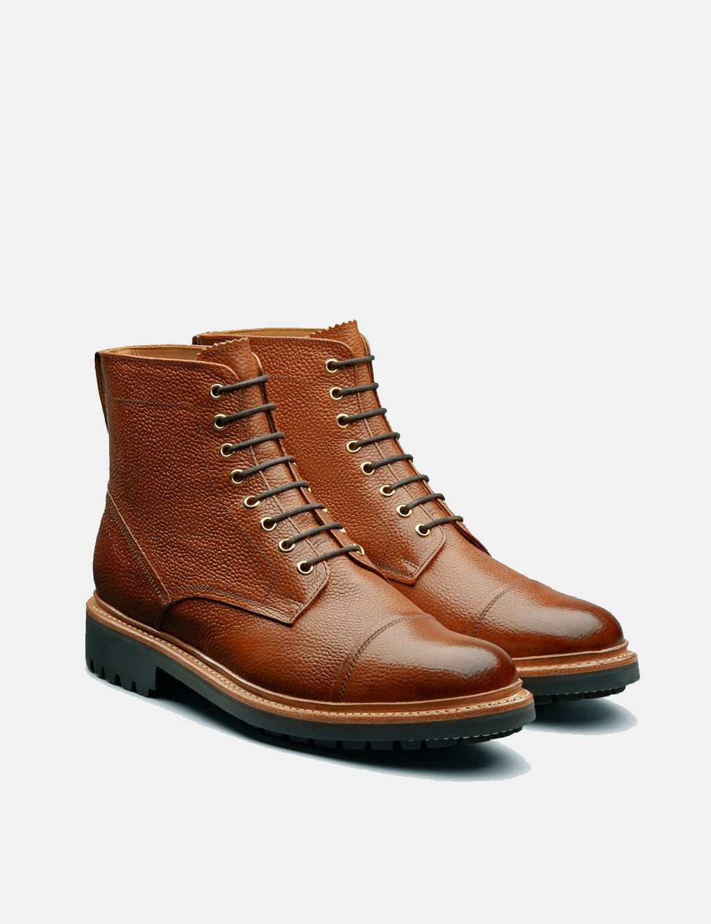 grenson ブーツ セール tan