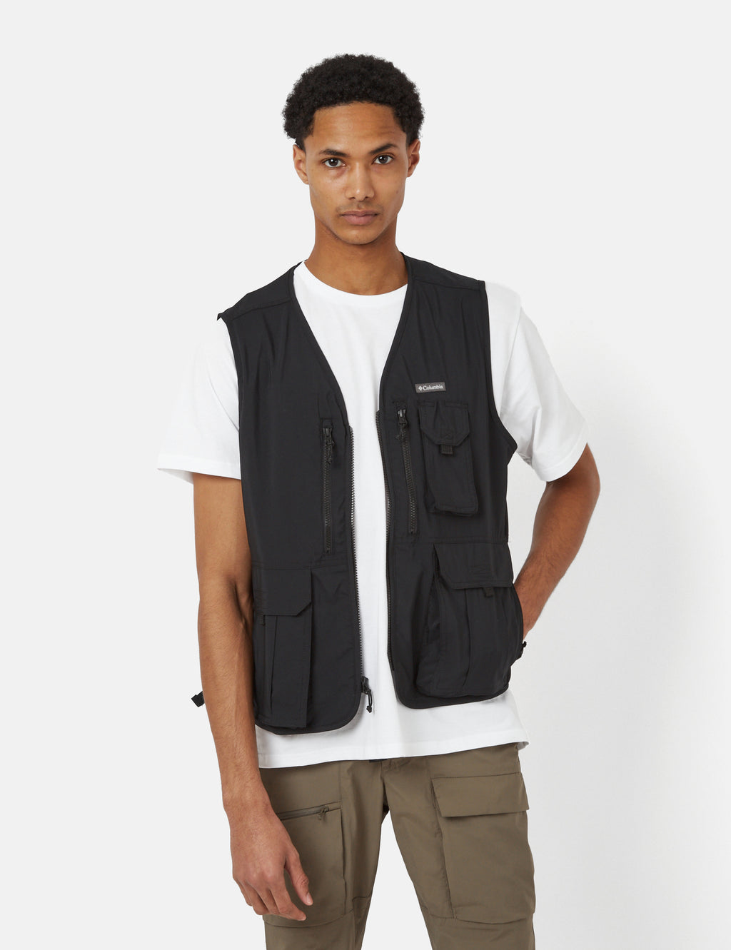 Columbia men's silver ridge vest sale