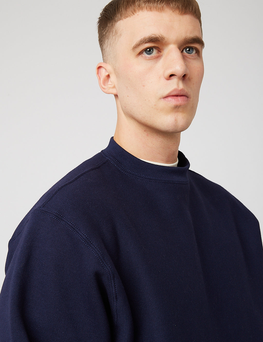 Camber Crew Neck Sweatshirt (12oz) - Navy Blue – URBAN EXCESS