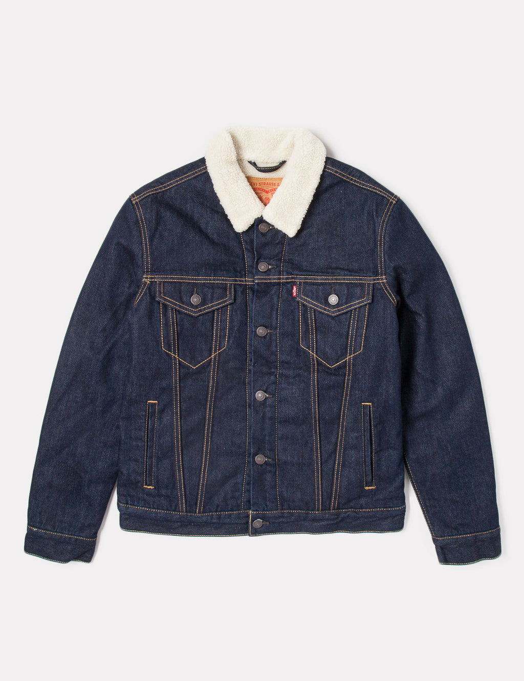 Levi's good sherpa trucker best sale