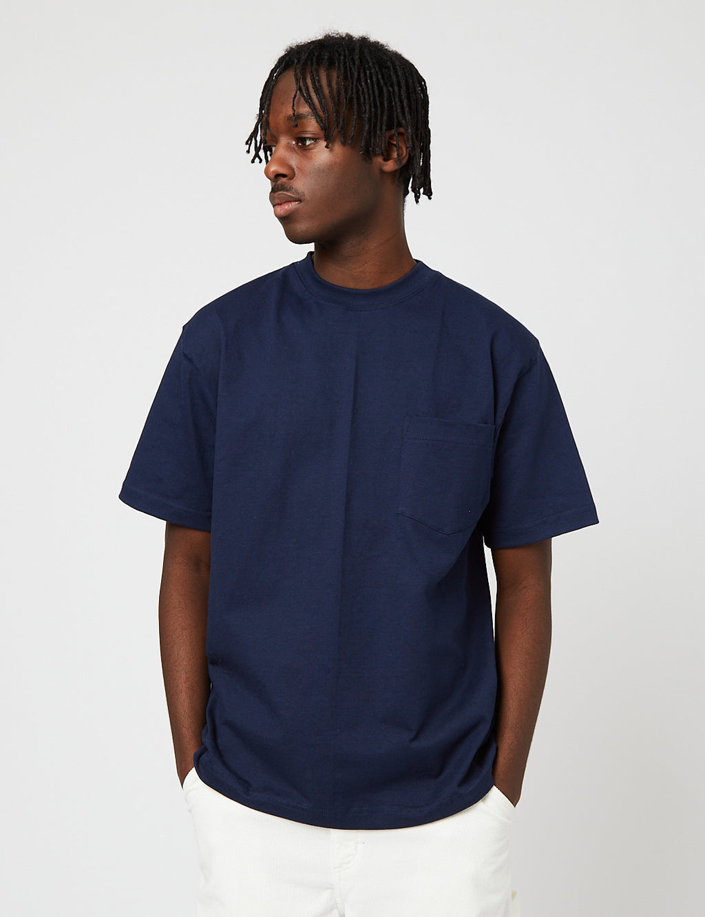 Camber USA 302 Pocket T-shirt (8oz Cotton) - Navy Blue I URBAN EXCESS.