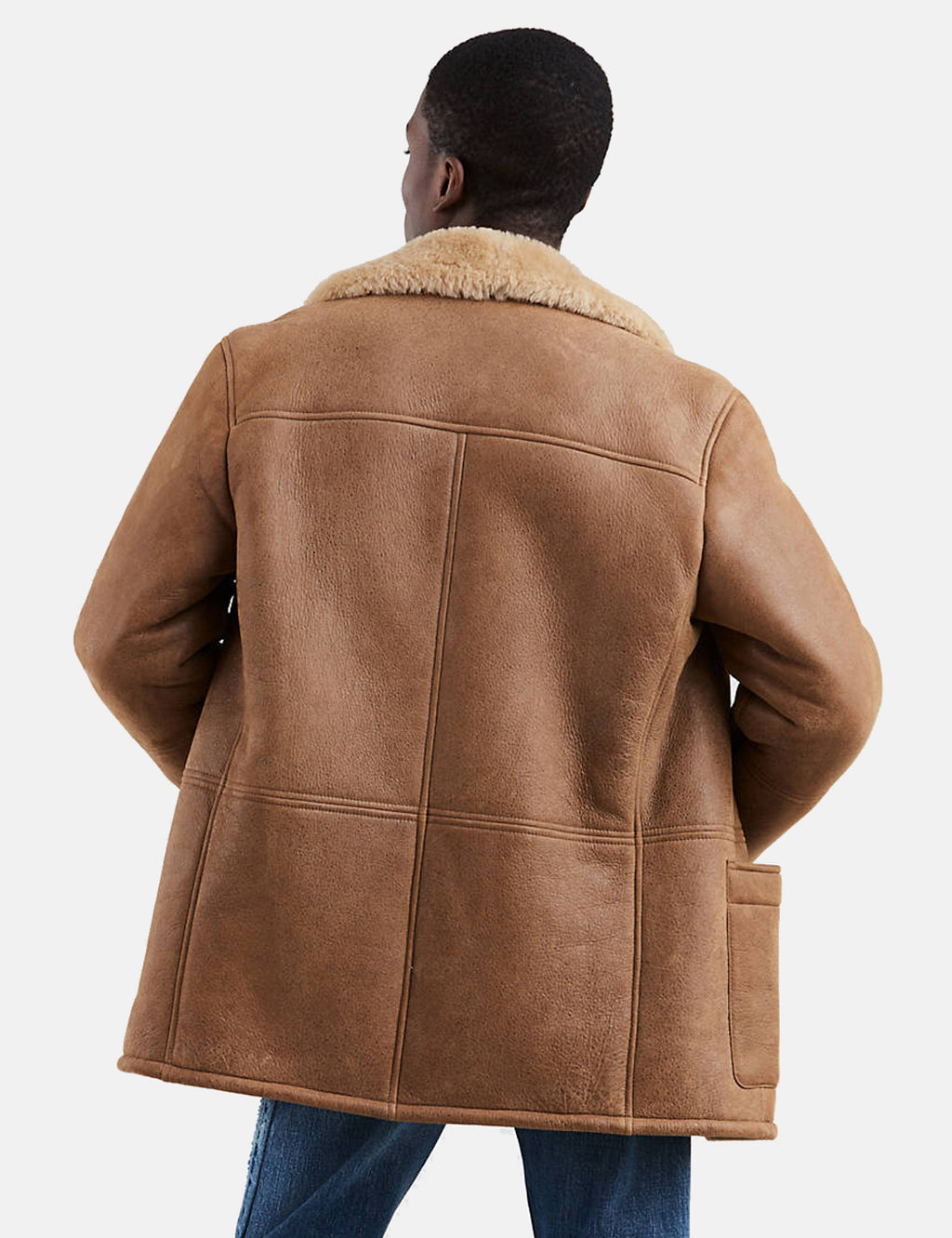 Levi's shearling hot sale ranch coat