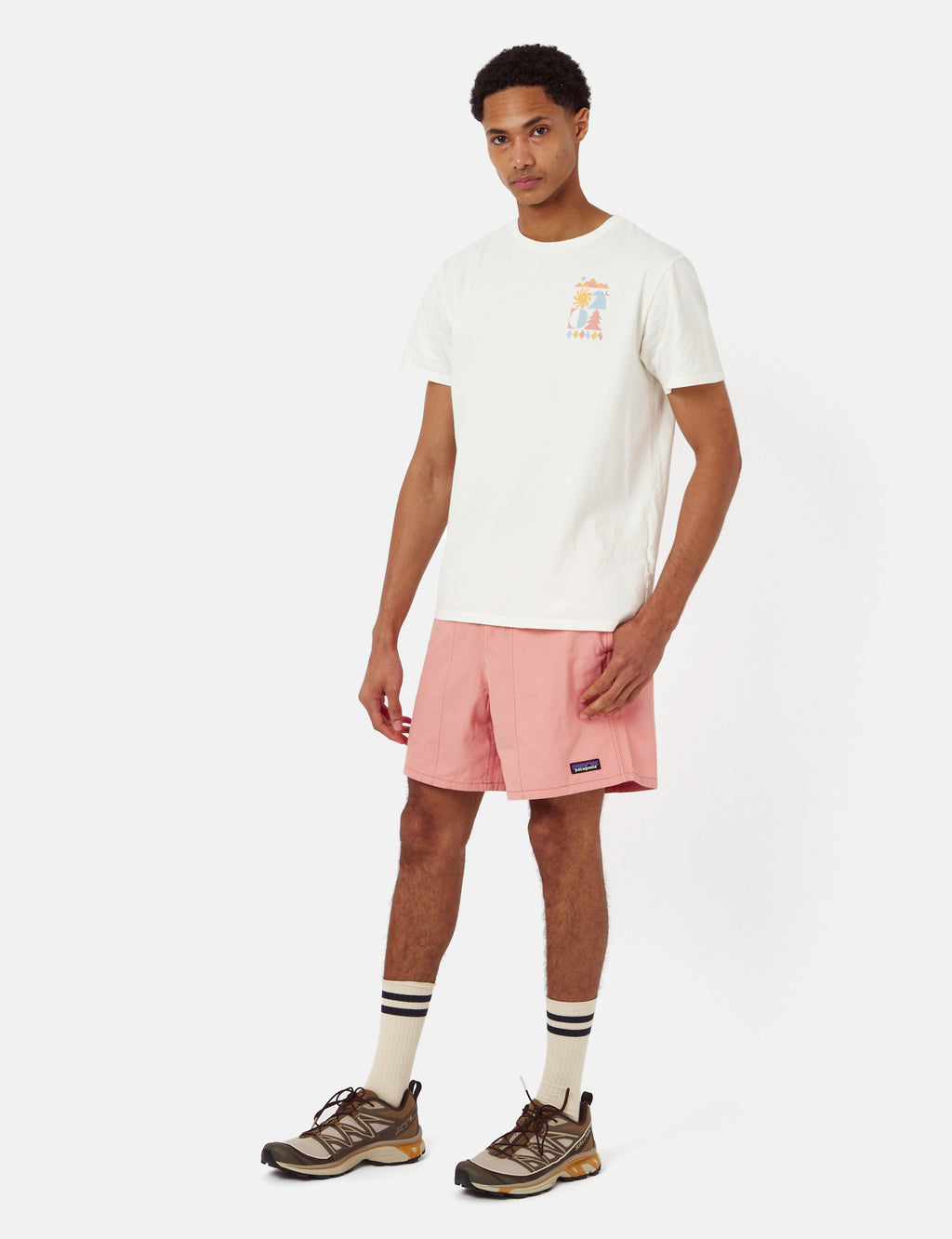 Patagonia Funhoggers Shorts - Sunfade Pink