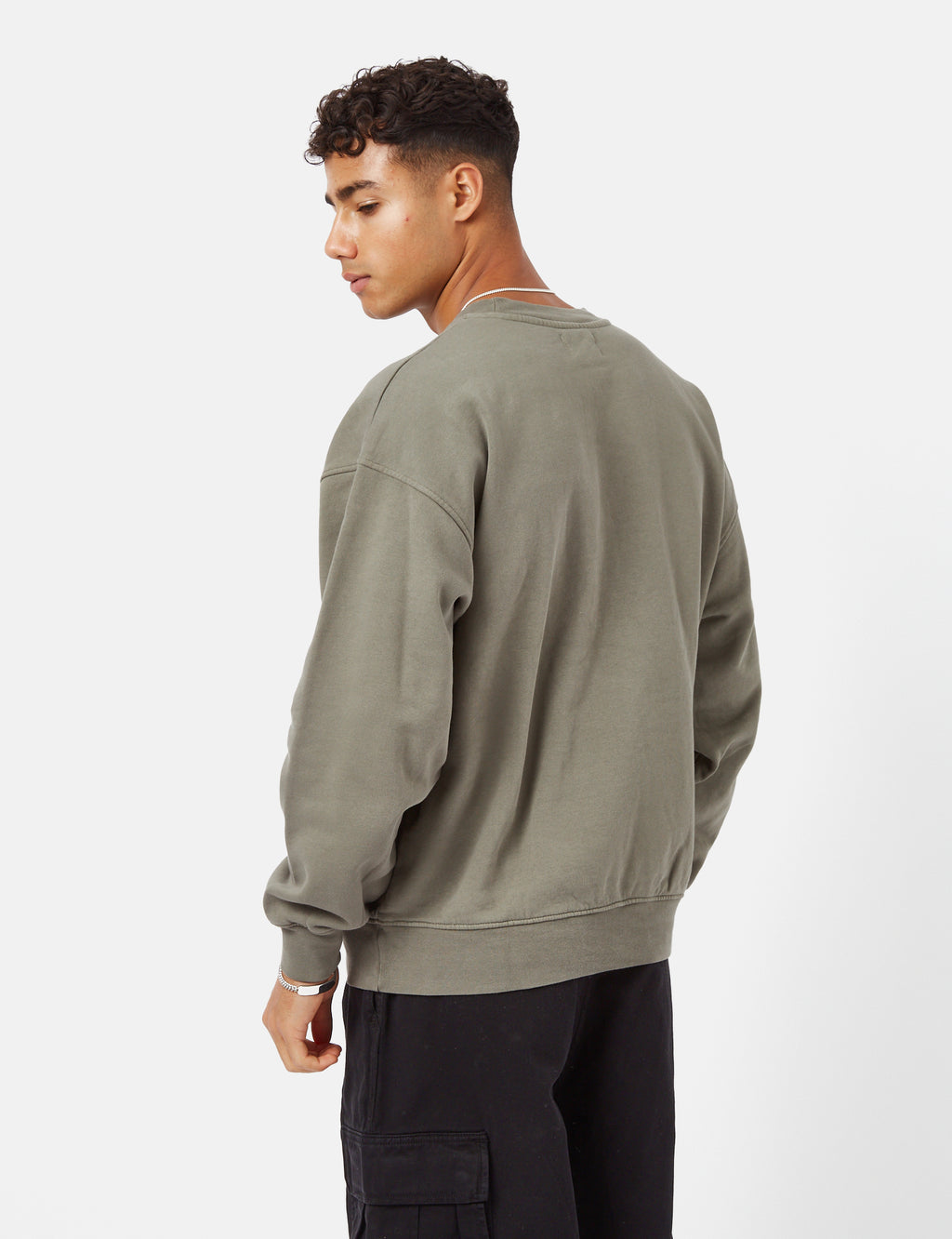 Colorful Standard Organic Oversized Sweatshirt - Dusty Olive I UE