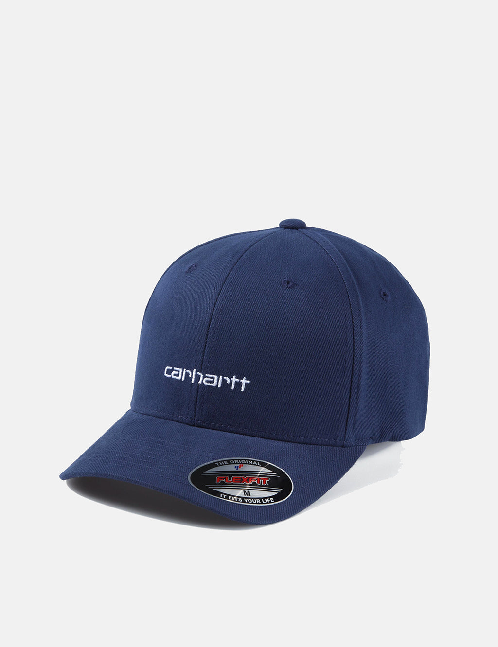 Carhartt WIP Script Cap Brushed Twill Dark Navy Blue I URBAN EXCESS