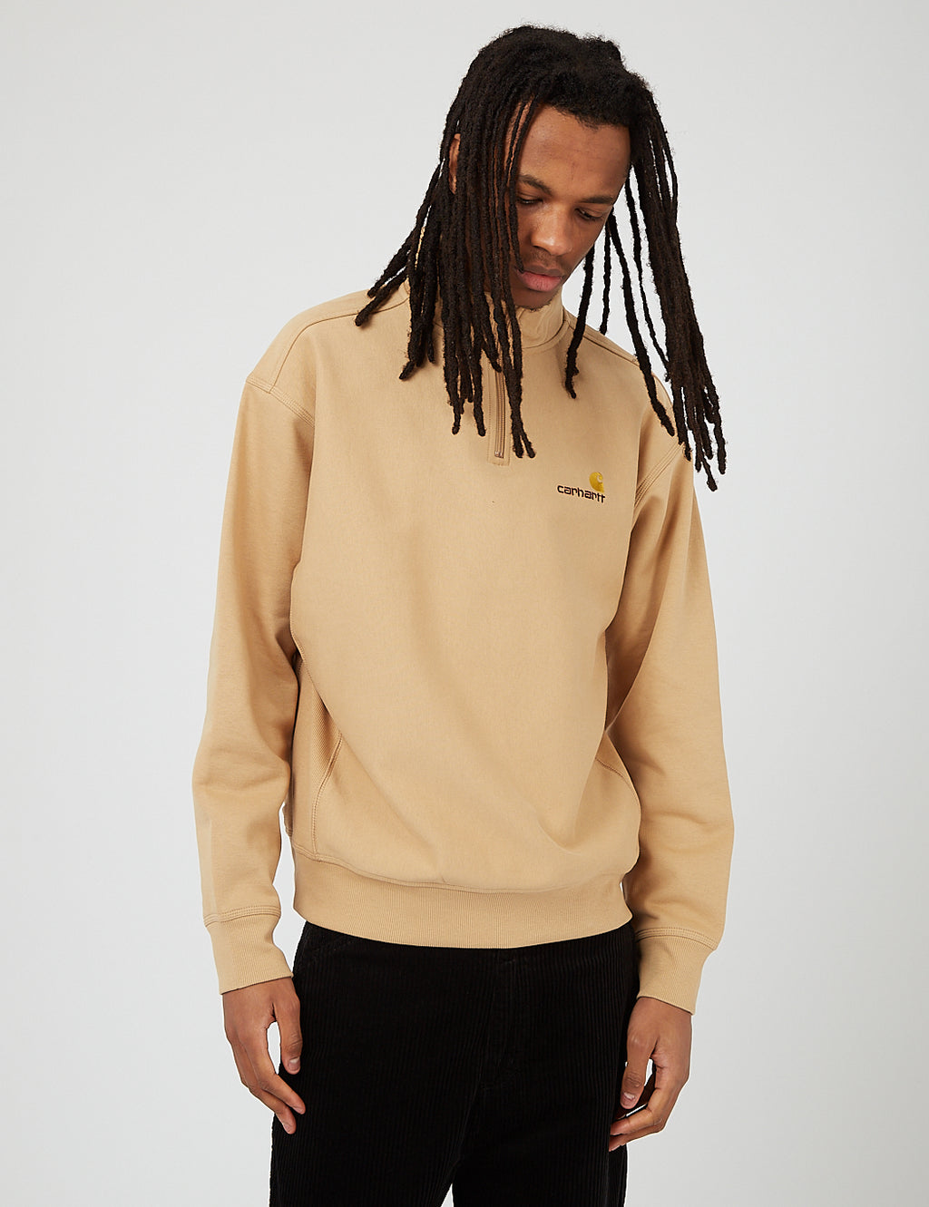 Carhartt WIP Sweat demi Carhartt WIP inscription am ricaine