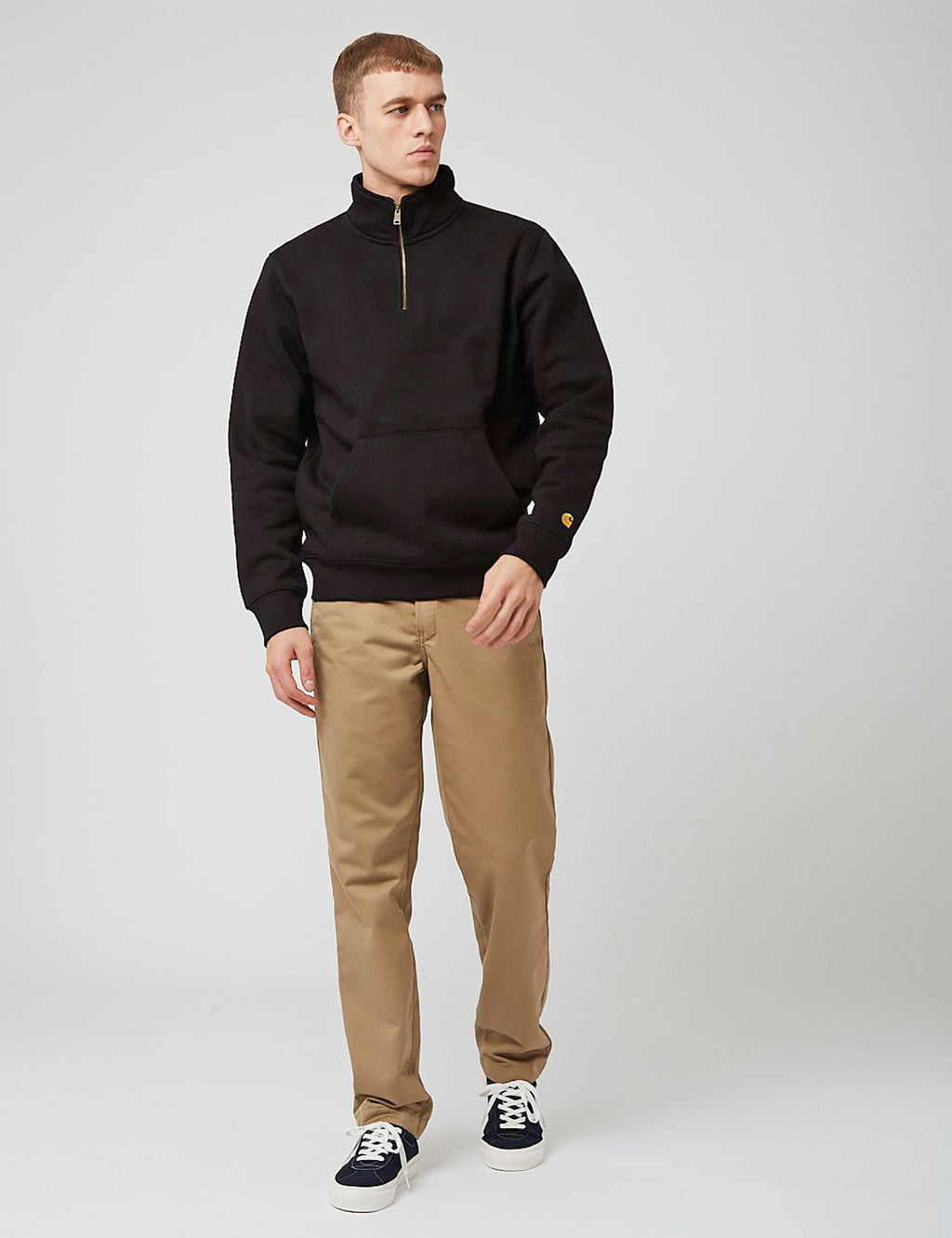 Carhartt wip chase outlet neck zip sweat