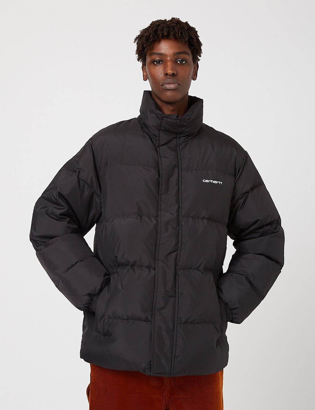 Carhartt-WIP Danville Jacket - Black/White | URBAN EXCESS.