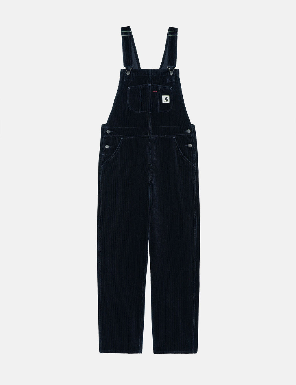 2極タイプ カーハート W' BIB OVERALL STRAIGHT コーデュロイ 紺