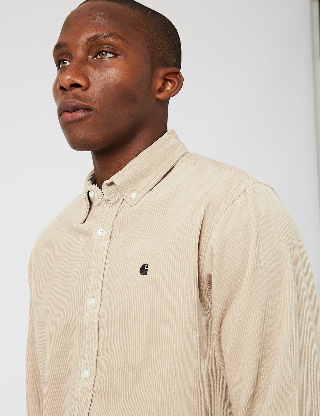 Carhartt madison cord shirt hot sale wall