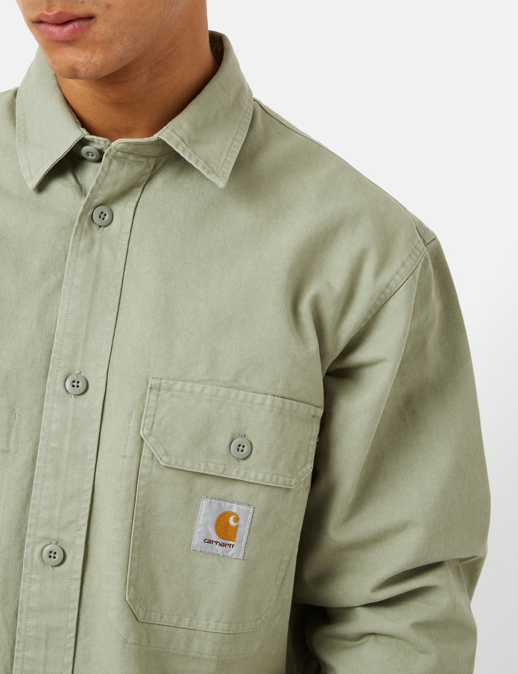 Carhartt-WIP Reno Shirt Jacket (Garment Dyed) - Yukka Green I