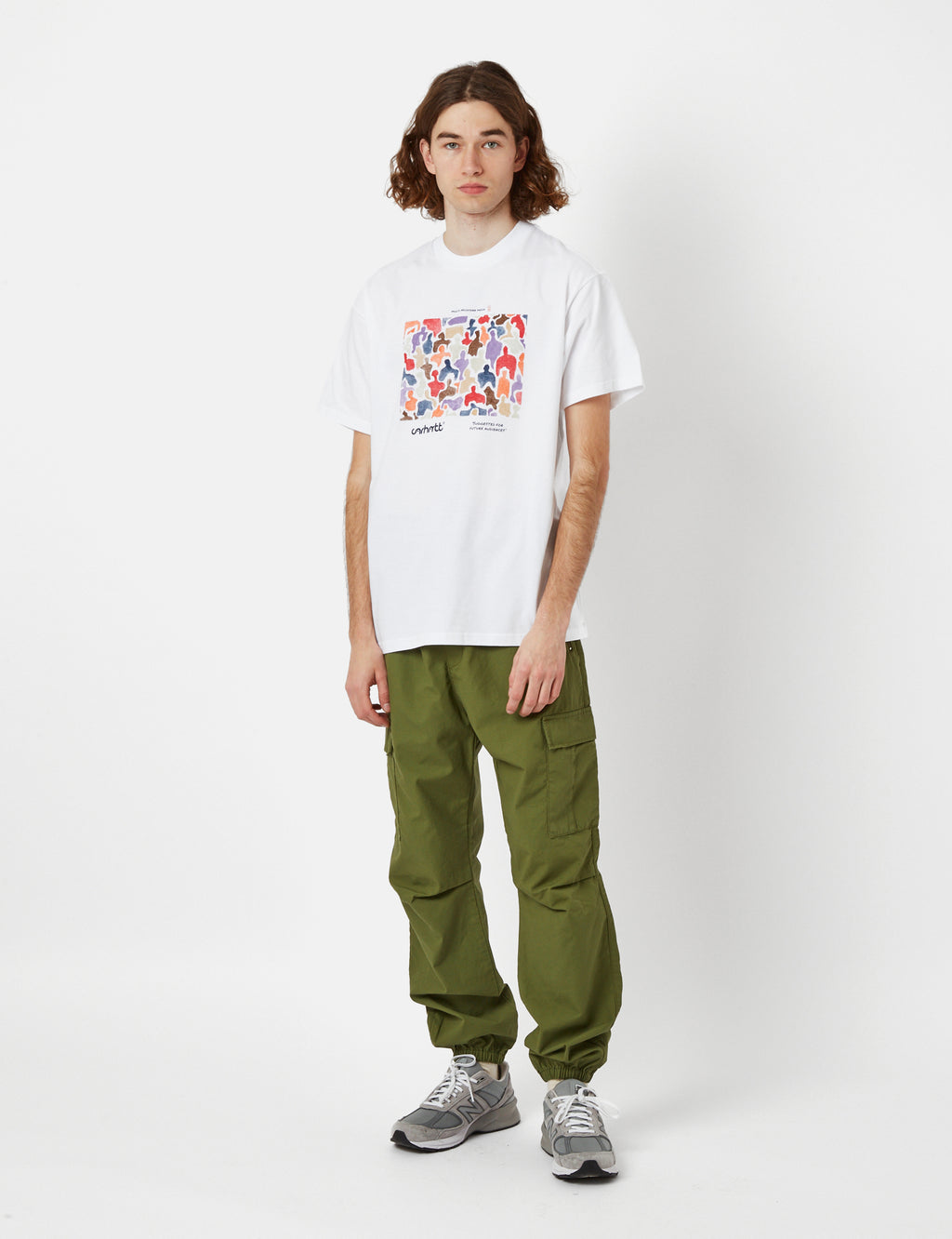 Carhartt-WIP Antleaf T-Shirt (Organic) - White I Urban Excess