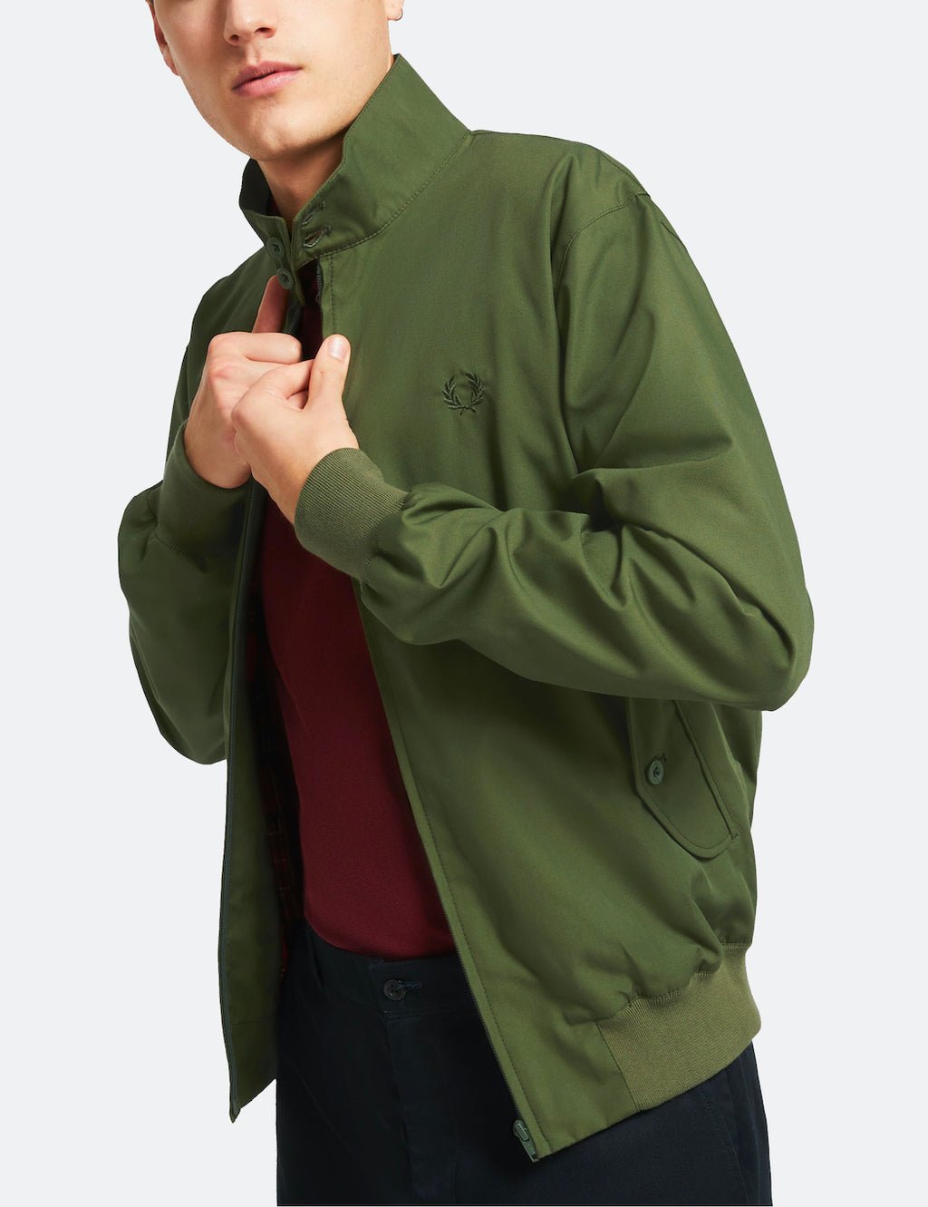 フレッドペリーがハリントンジャケットを再発行-オリーブグリーン|URBAN EXCESS。