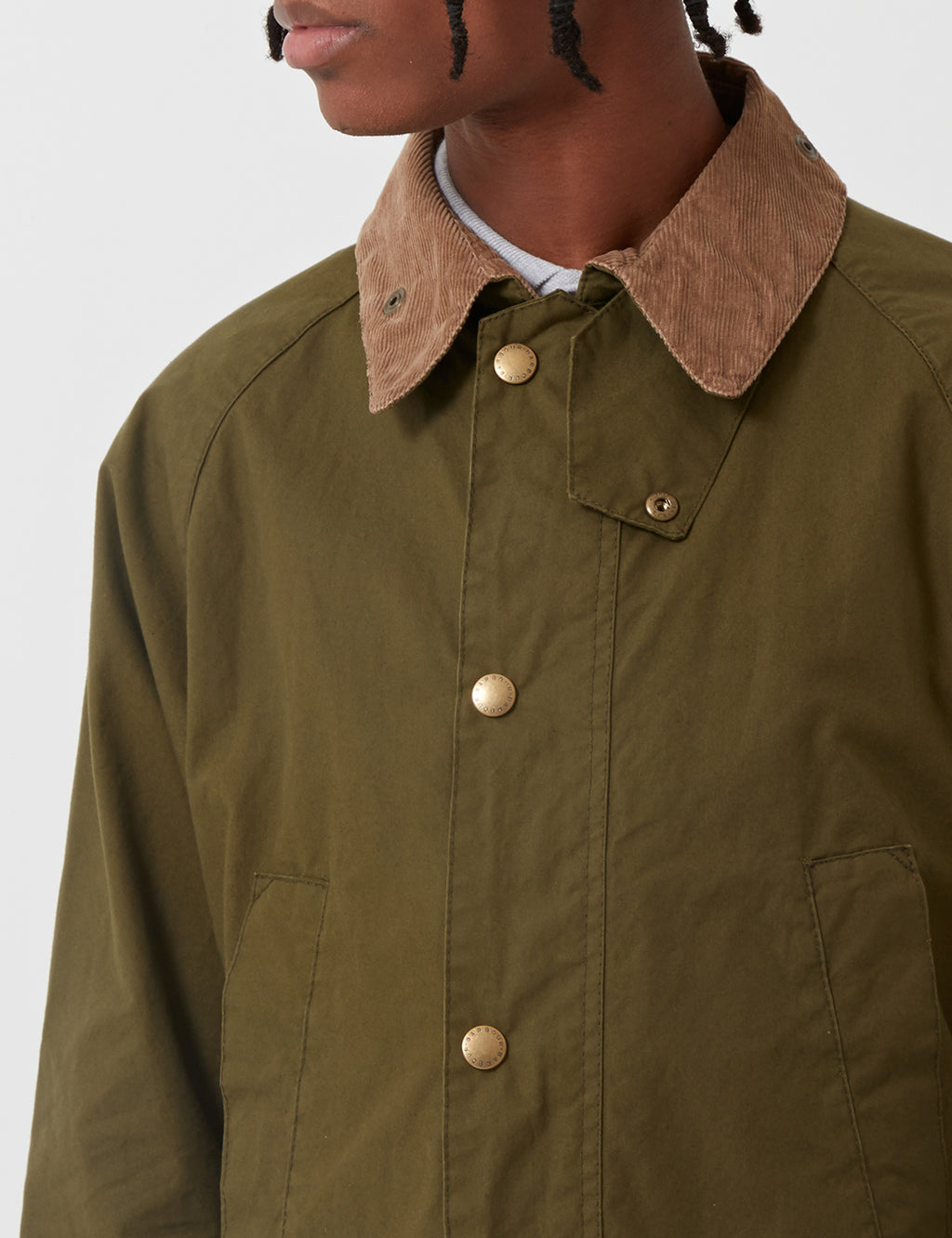 Barbour Washed Bedale (sl) Jacket - Green | URBAN EXCESS.