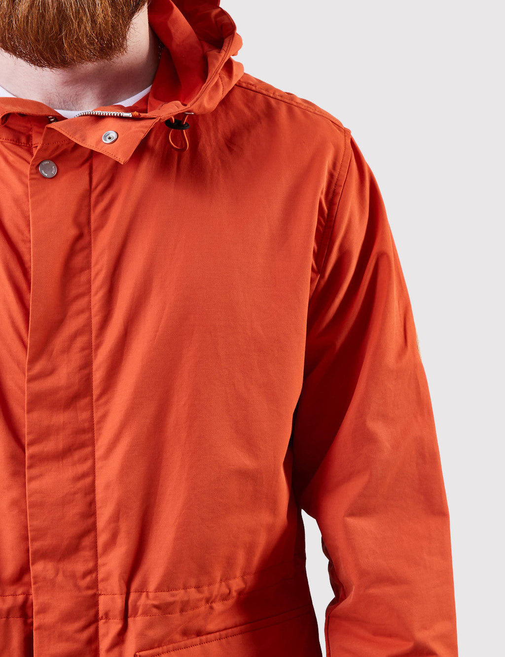 Norse Projects Nunk Summer Cotton Jacket - Orange | URBAN