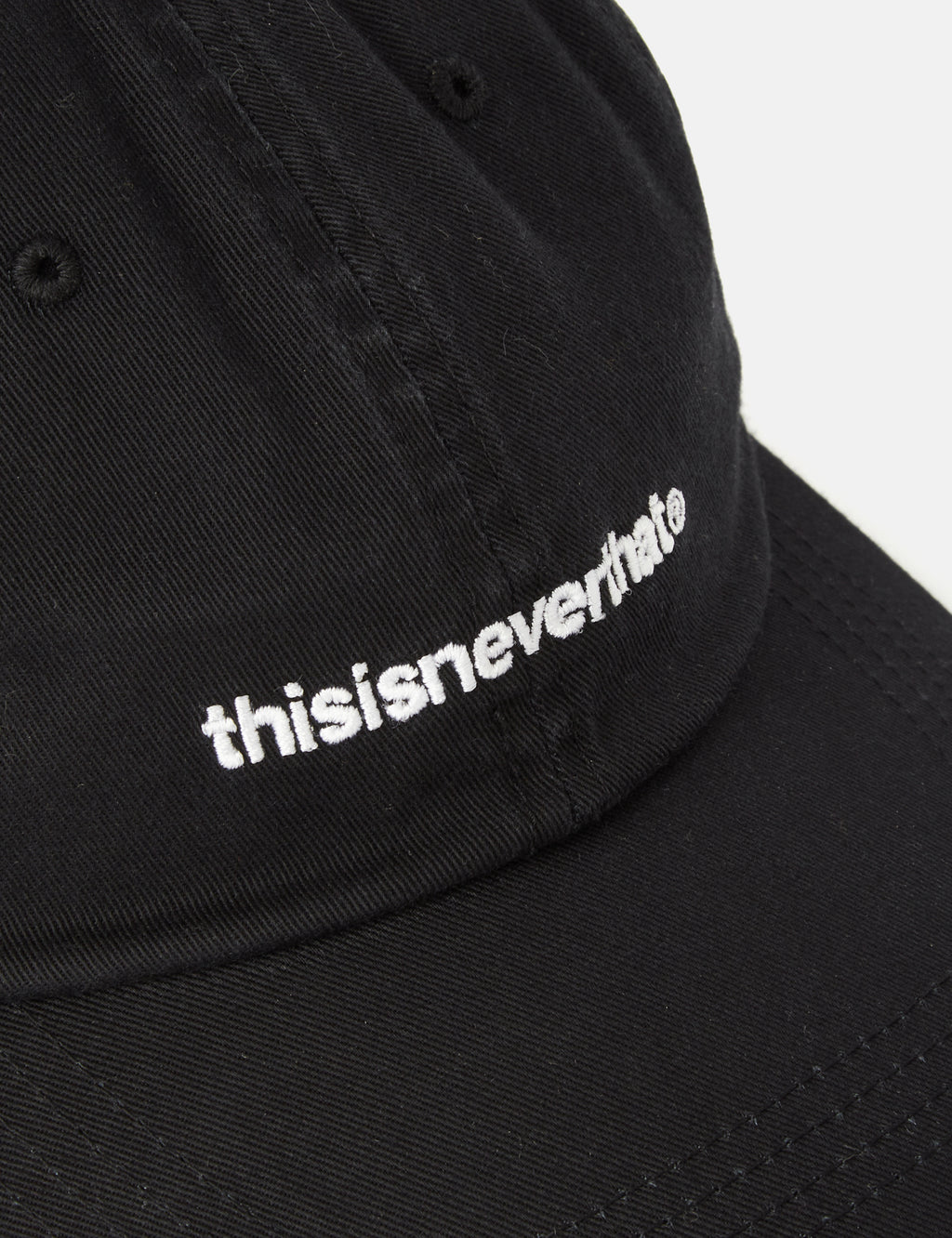 Thisisneverthat T ロゴ キャップ - ブラック