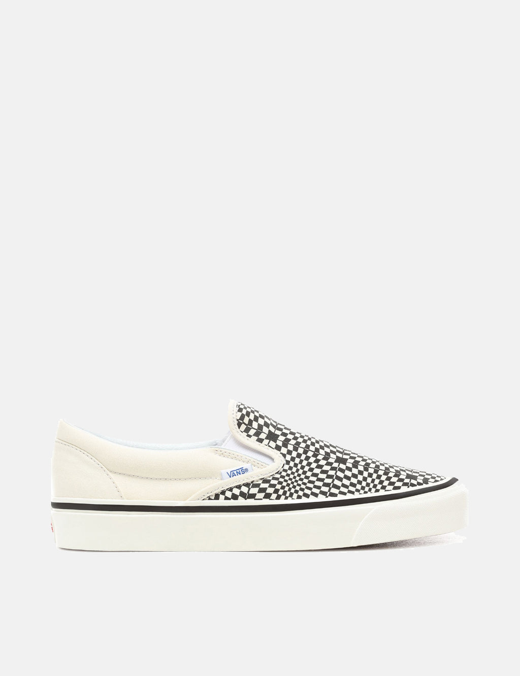 Vans Classic Slip-On 98 DX (Canvas) - White/Check | URBAN