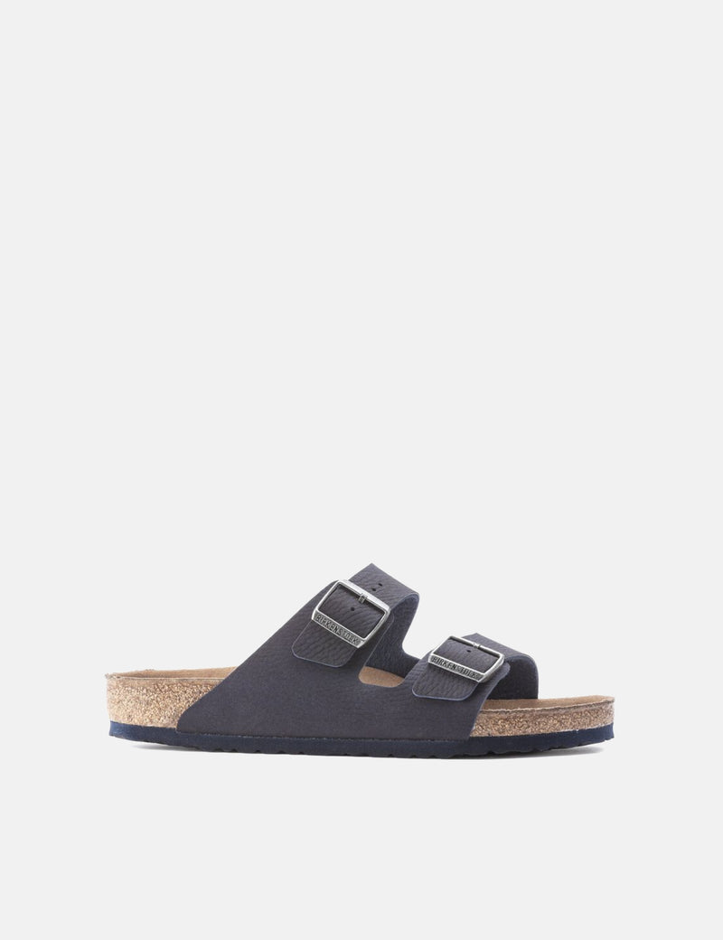 Birkenstock Arizona Vegan Sandals (Regular) - Indigo Blue