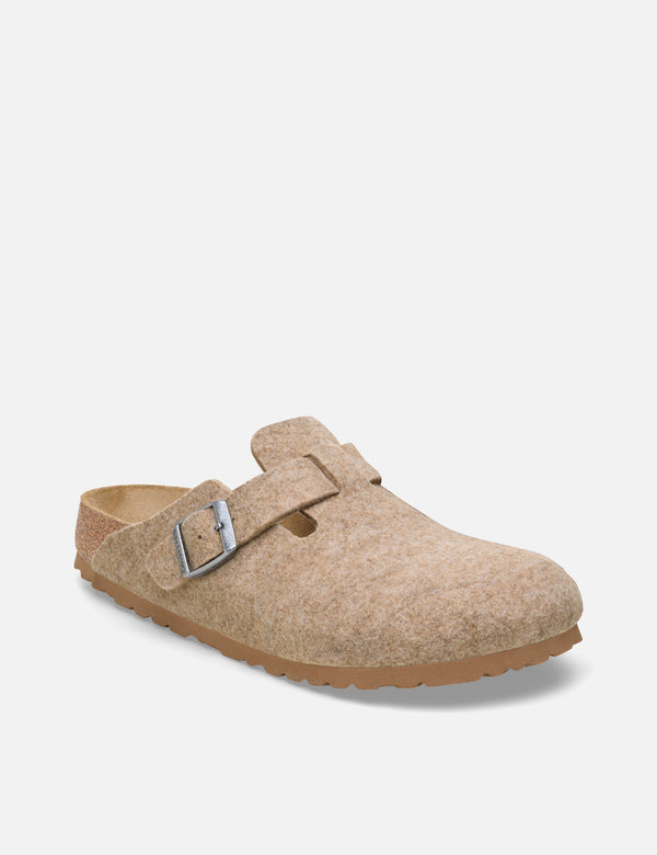 Birkenstock Women's Boston Clogs (Narrow) - Sandcastle