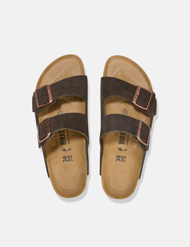 Birkenstock Arizona Sandals (Regular) - Mocca Brown