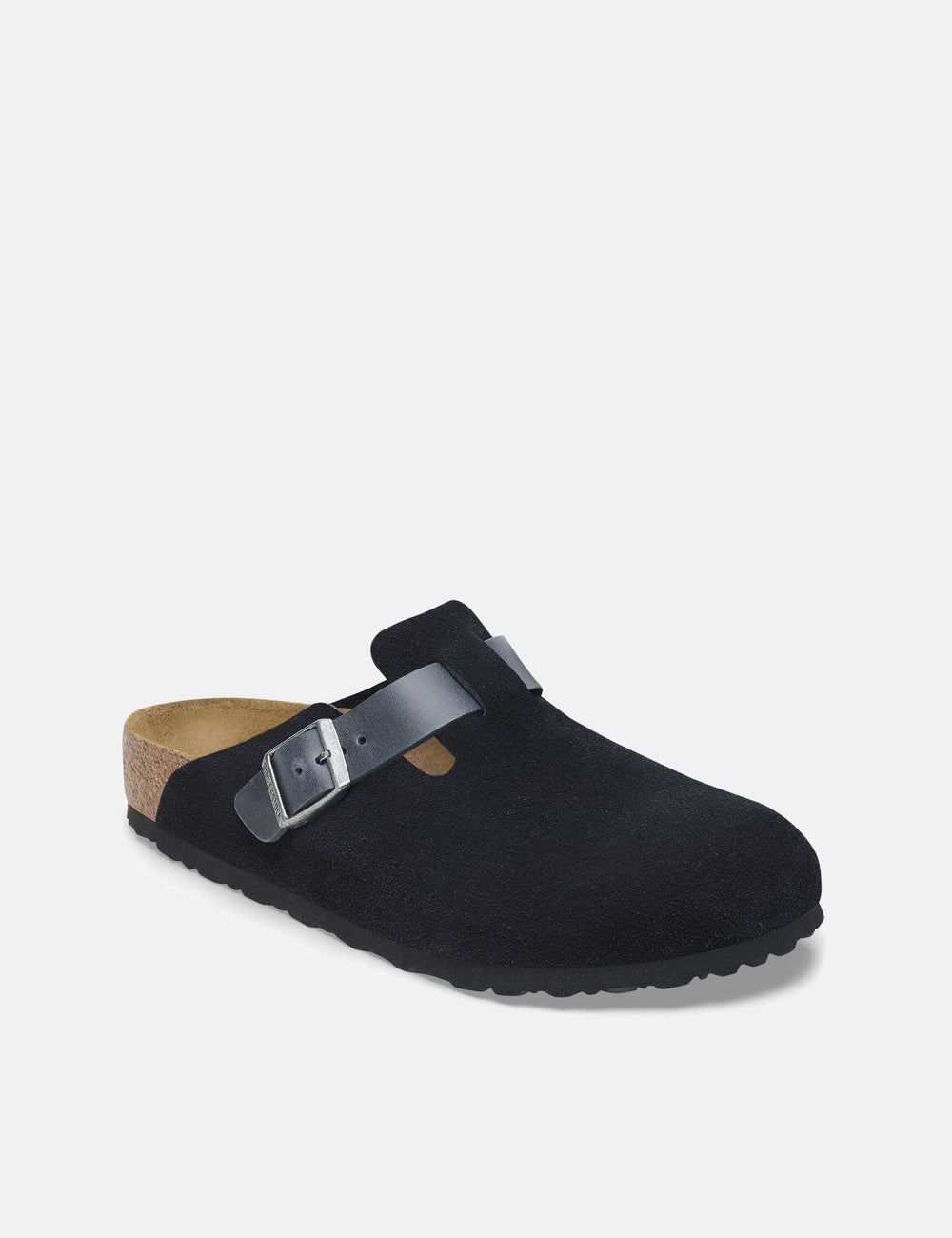 Birkenstock boston navy suede on sale