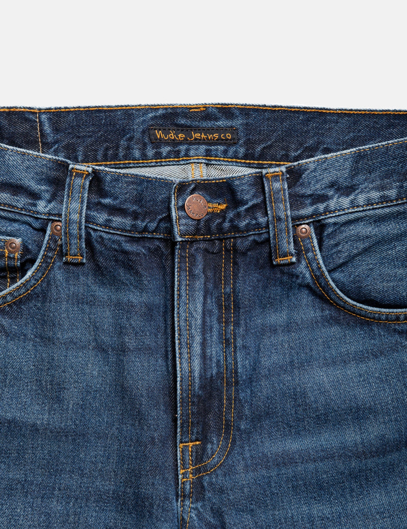 Nudie Jeans Gritty Jackson (Regular Fit) - Blue Soil