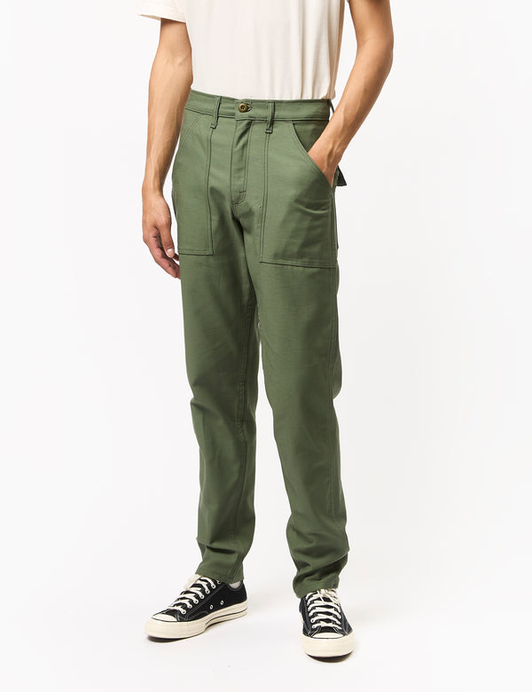 Pantalon Stan Ray 4 Pocket Fatigue (Loose Taper) - Olive Green