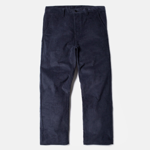 Nudie Jeans Tuff Tony Pants (Cord) - Navy Blue