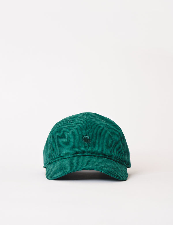 Carhartt-WIP Harlem Cap (Cord) - Chervil Green