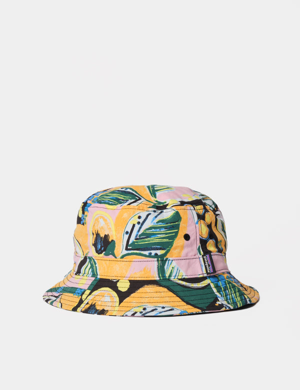 Patagonia Wavefarer Island Seeds Bucket Hat - Milkweed Mauve