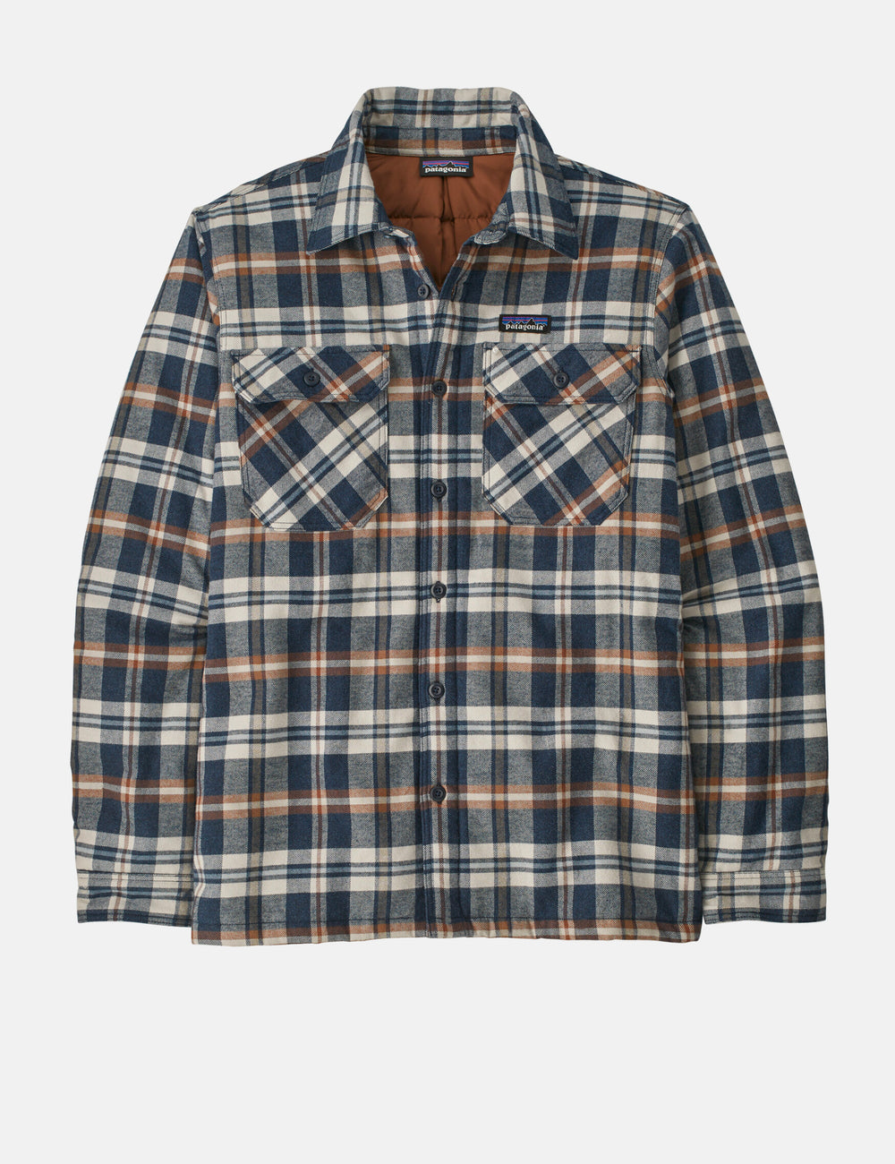 Patagonia Insulated Fjord Flannel Fields Shirt New Navy Urban Excess URBAN EXCESS