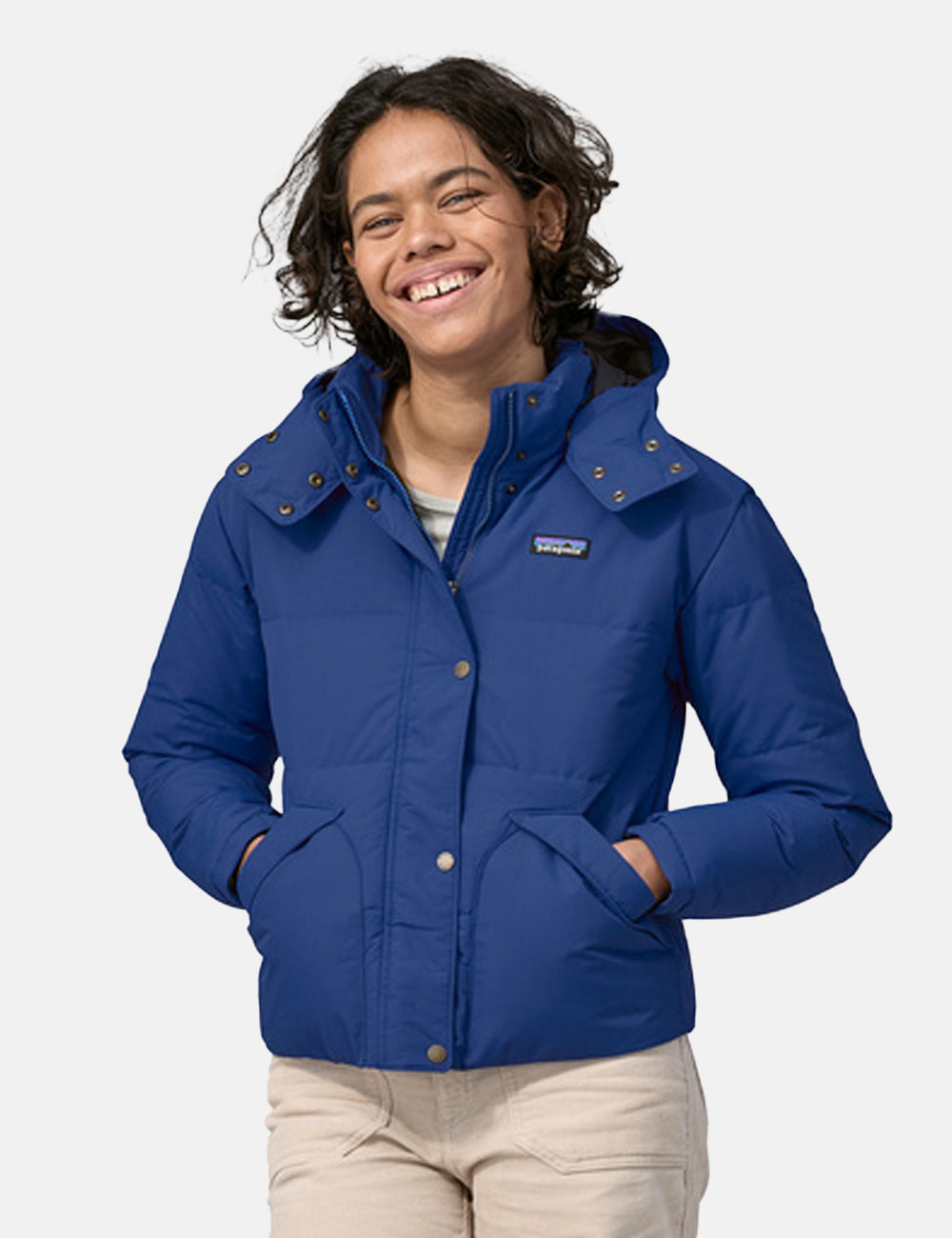 Patagonia blue jacket womens on sale