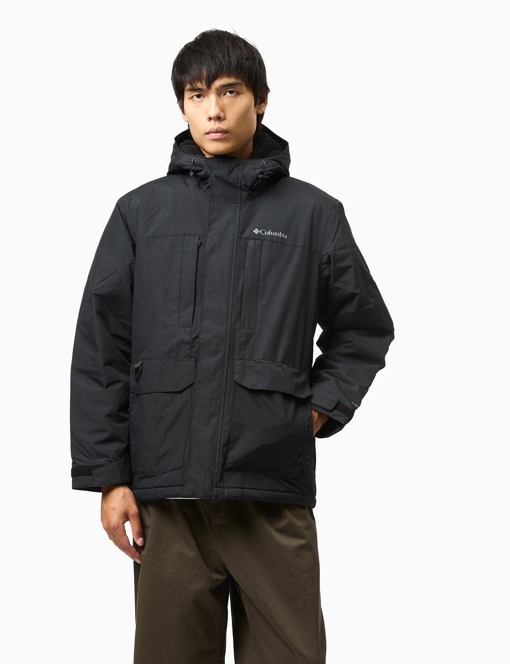 Columbia weather drain sherpa lined jacket best sale