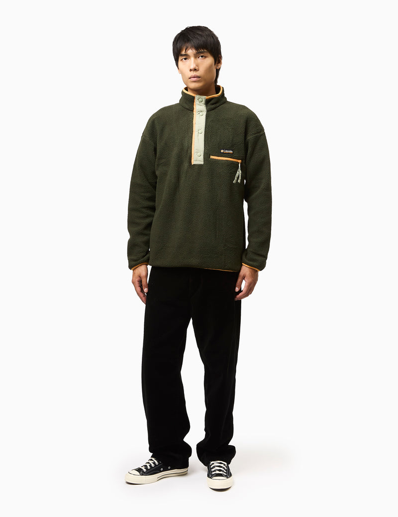 Columbia Helvetia II Half Snap Fleece - Greenscape