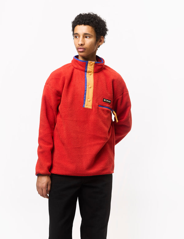 Columbia Helvetia II Half Snap Fleece - Sail Red