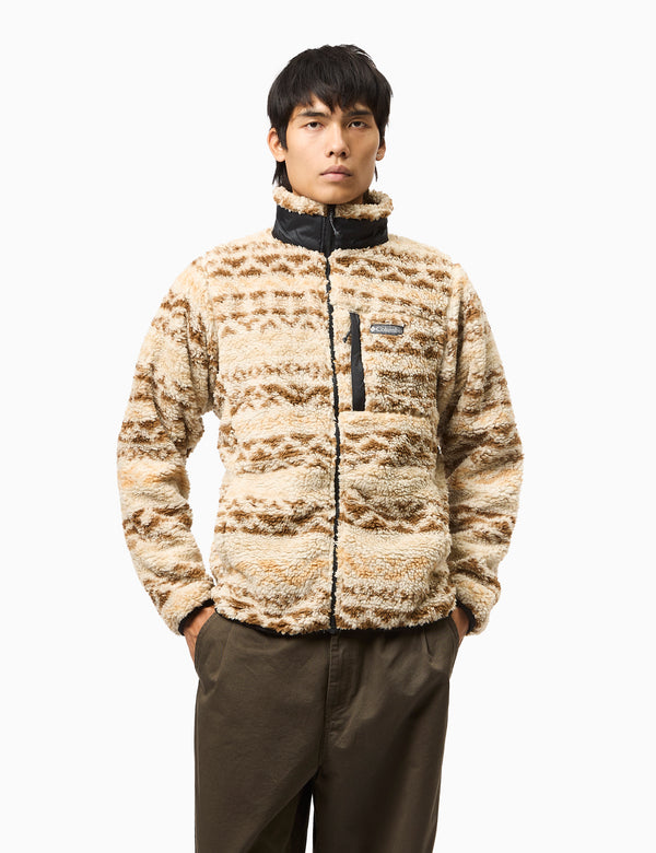 Columbia Winter Pass Printed Fleece II - Dark Stone