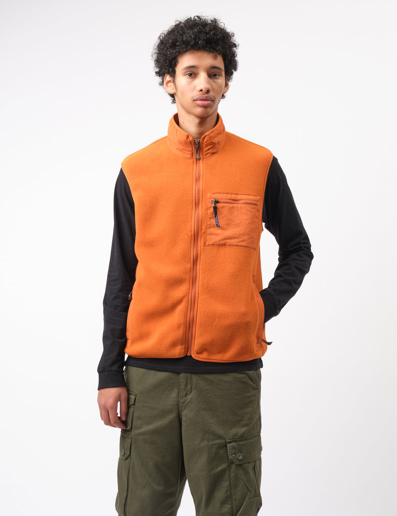 Patagonia Synch Fleece Vest - Redtail Rust