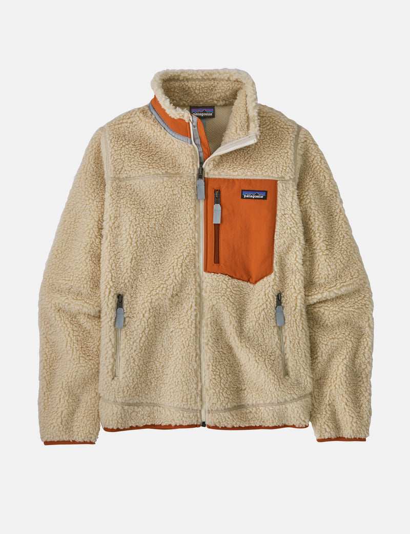 Patagonia Women's Classic Retro-X Jacket - Dark Natural/Redtail Rust