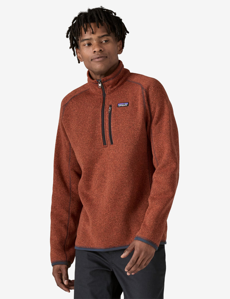 Patagonia Better Sweater 1/4 Zip - Burnished Red