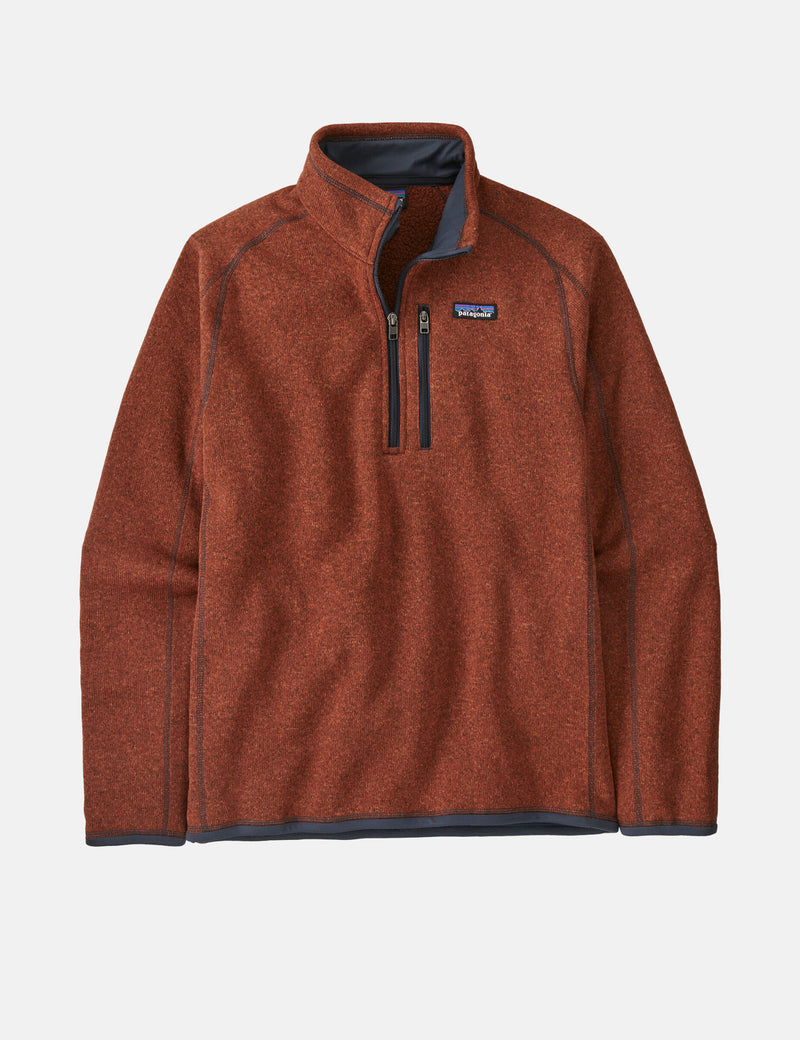 Patagonia Better Sweater 1/4 Zip - Burnished Red