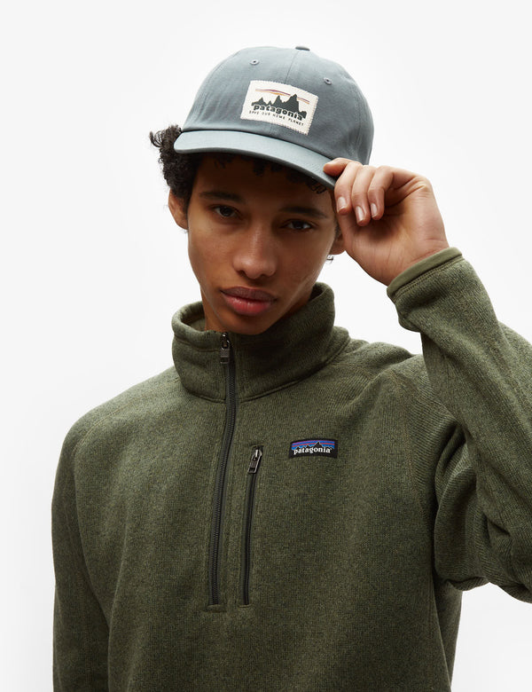 Patagonia Better 스웨터 1/4 Zip Fleece-Industrial Green