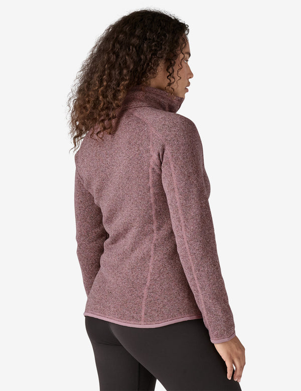 Patagonia Women's 1/4 Zip  Better Sweater - Stormy Mauve