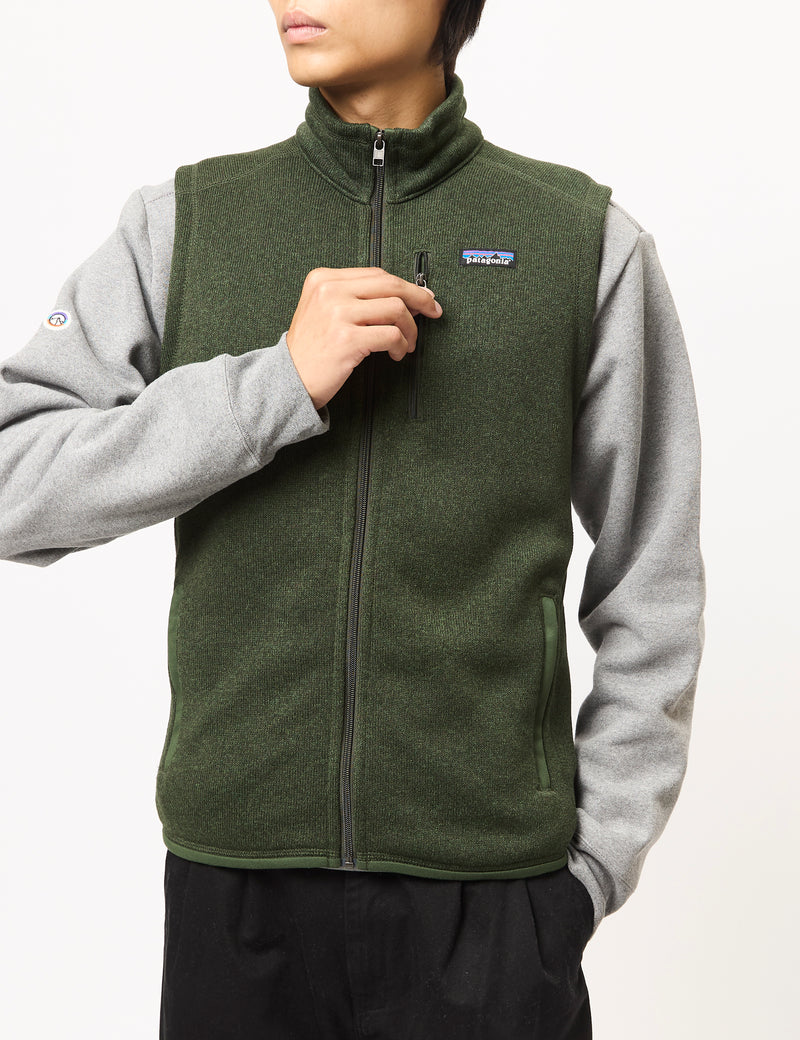 Patagonia Better Sweater Vest Torrey Pine Green Urban Excess. URBAN EXCESS