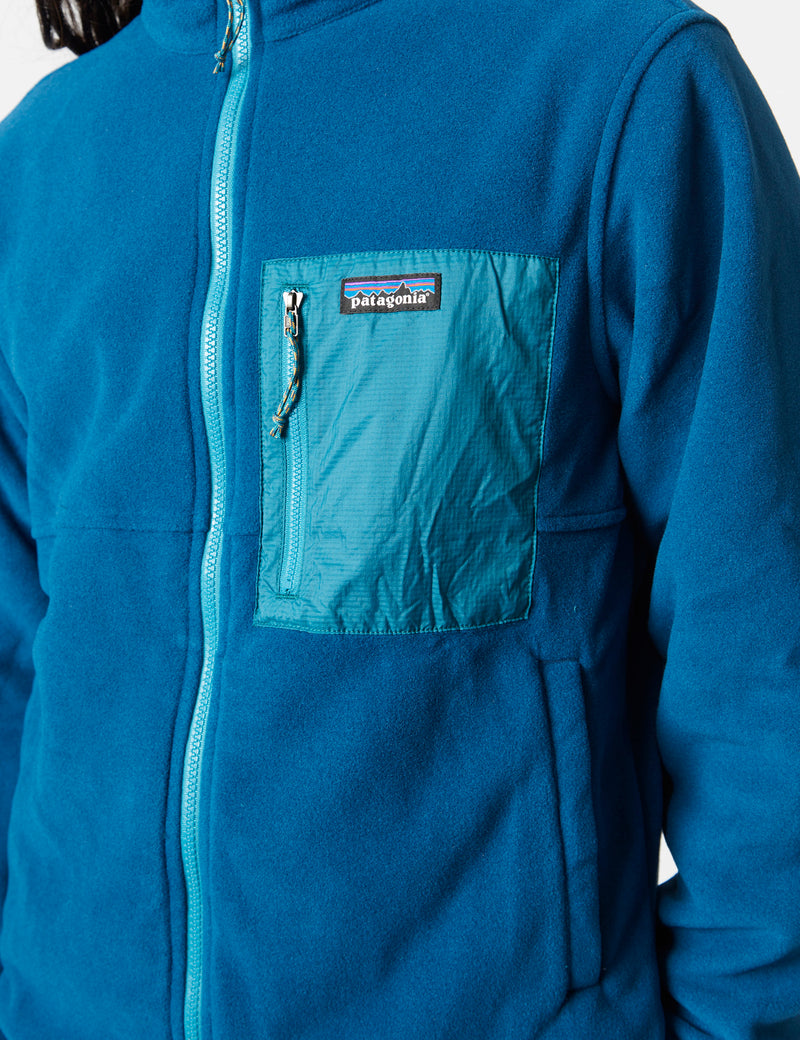 Patagonia Reversible Shelled Microdini Jacket - Belay Blue